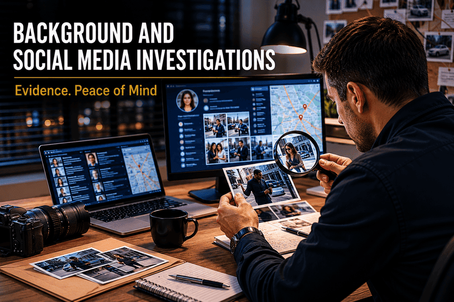 Background and Social Media Investigation for infidelity