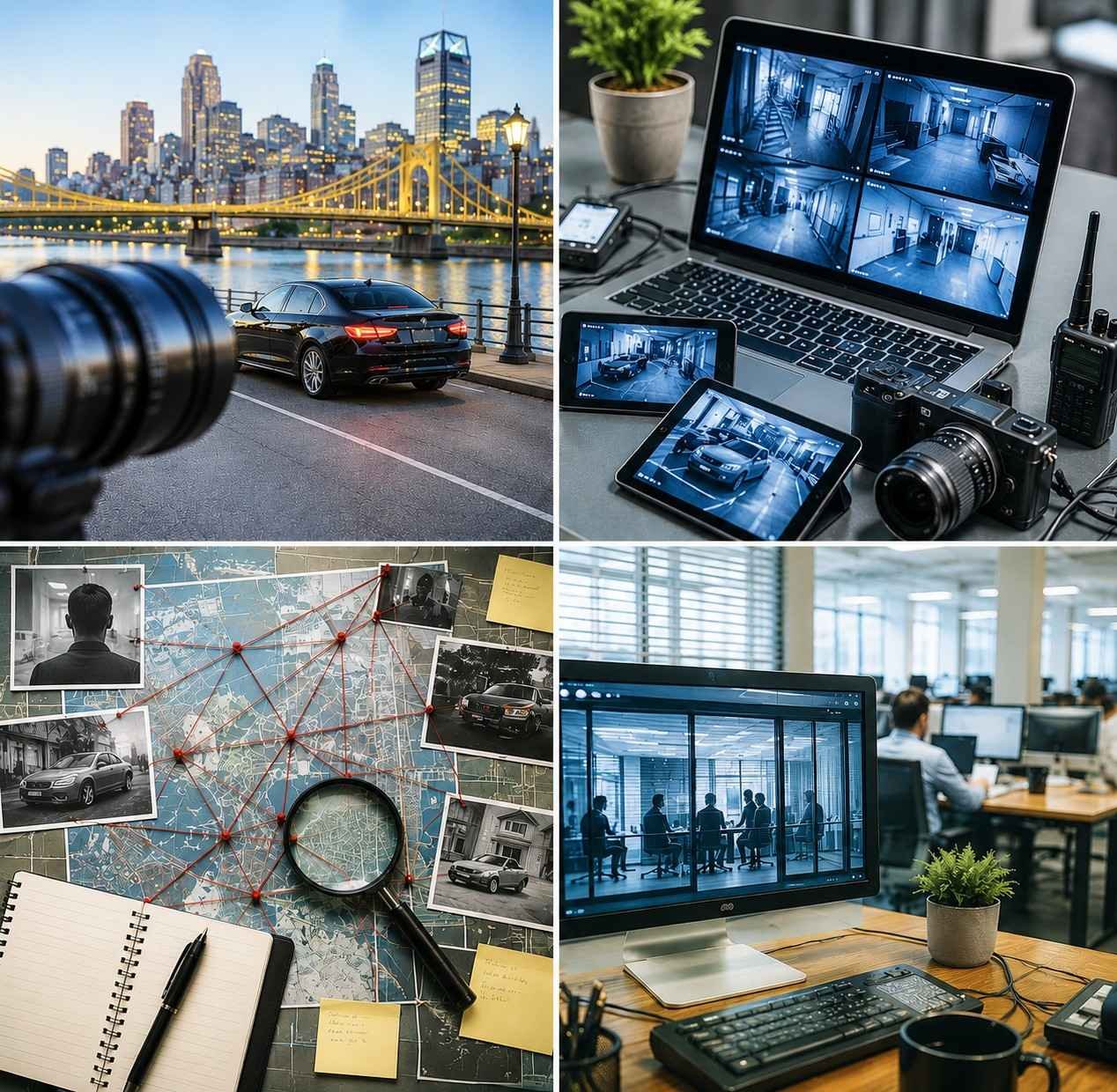 Different type of surveillance services provided by 4Gen Private Investigations